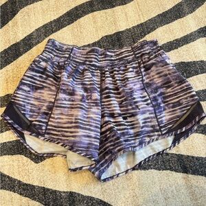 Lululemon Hotty Hot 4’ Purple Short